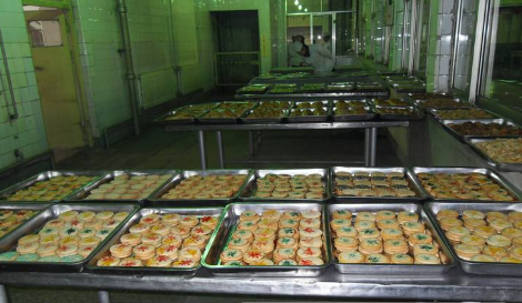 重庆机电工业学校食堂环境