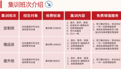 四川科华菁英单招2027届集训班次